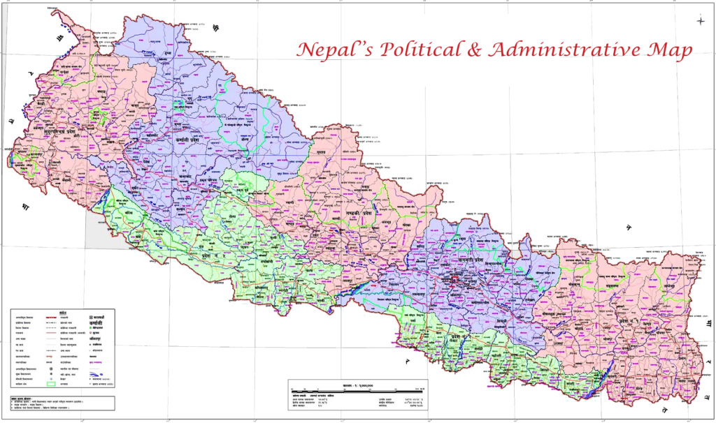 Road Map Of Nepal
